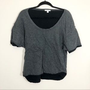 3/$15 Standard James Perse Gray T-Shirt Size 2